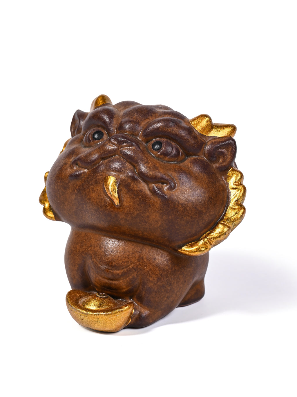 Dragon Treasure Bowl Incense Holder | Dehua Ceramic, Fortune & Protection