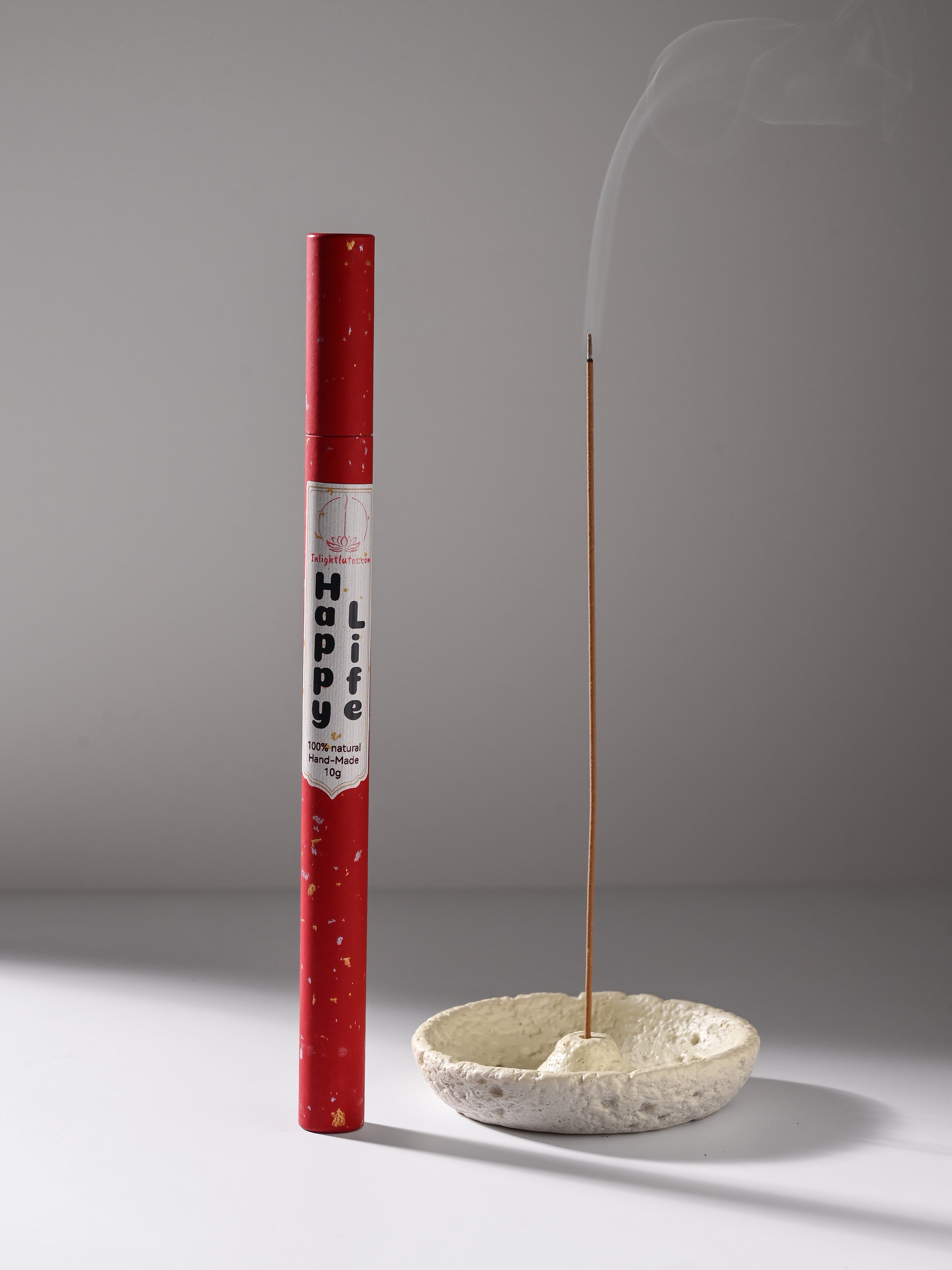 Happy Life Incense — Warm Calm with a Playful Jasmine Glow