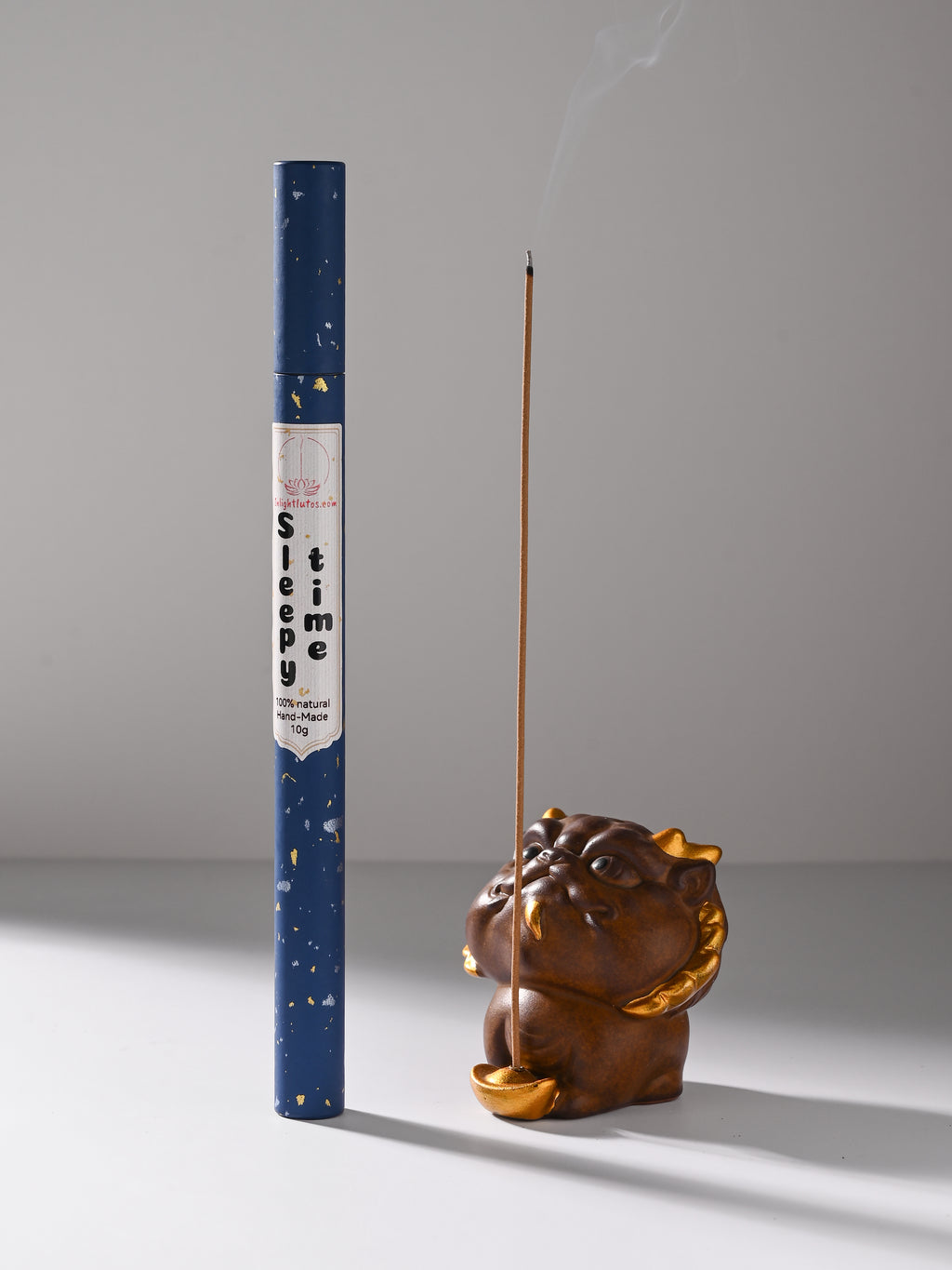 Sleepy Time Incense — Sweet Milky Sandalwood (Handcrafted, 100% Natural)