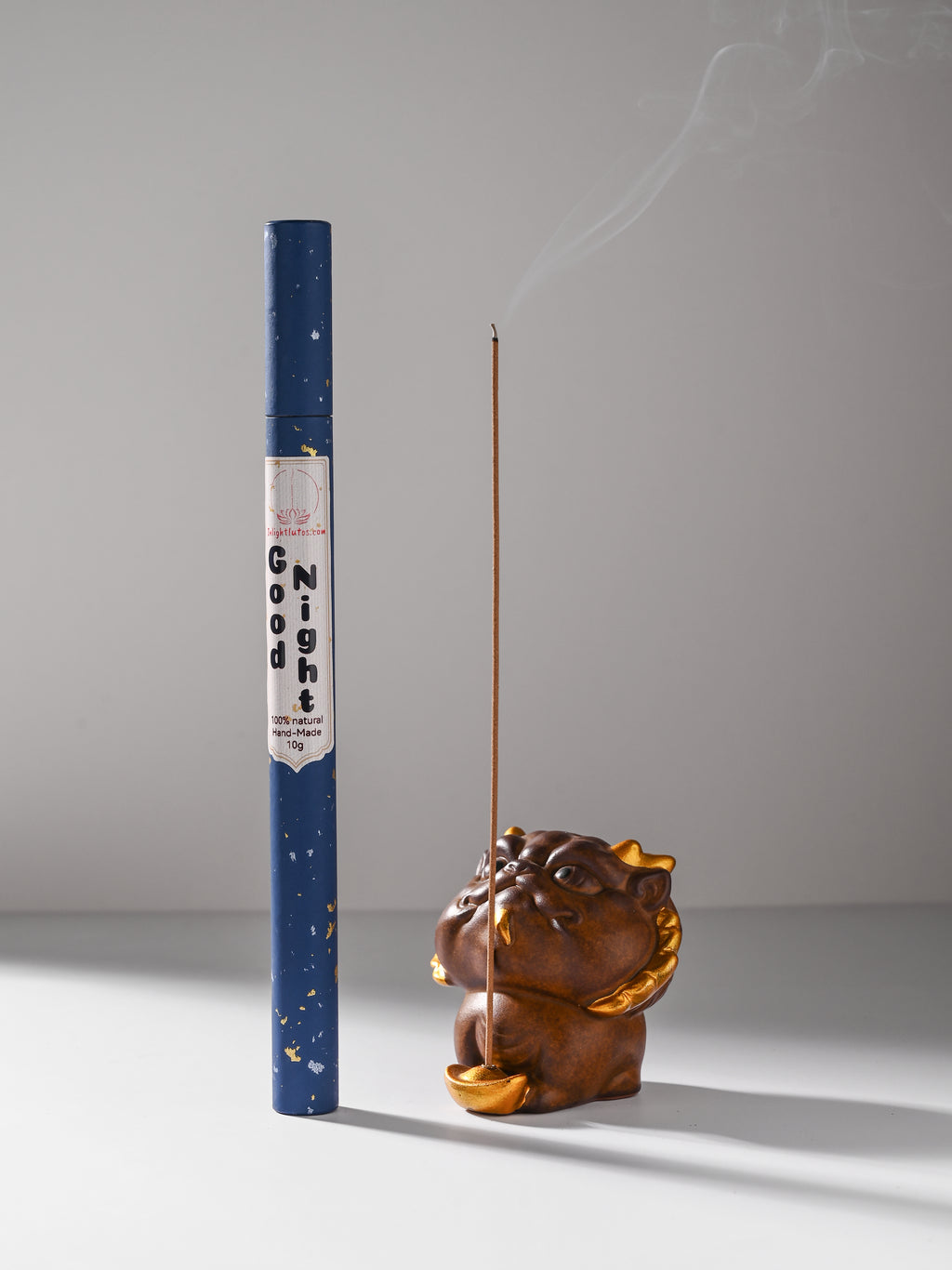 Good Night Incense — “Goose Pear Curtain” Agarwood & Quince (Traditional 3‑Steam 3‑Dry Craft)