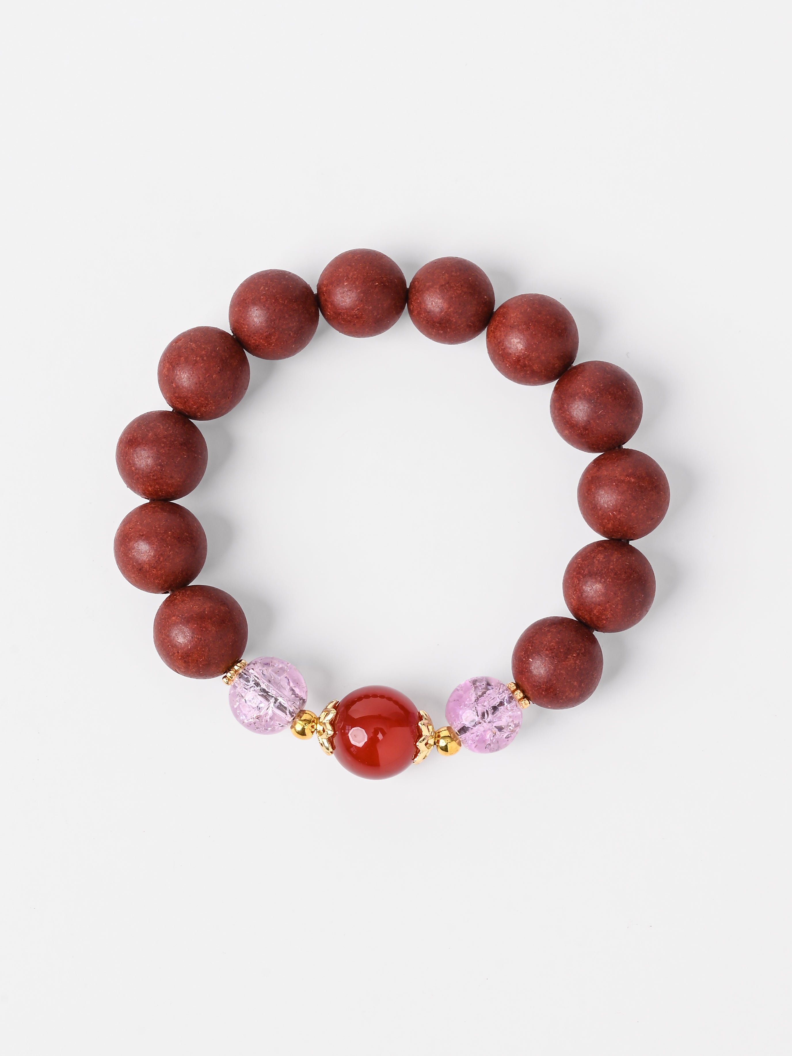 Lady of the Inner Bloom 1.2cm——Herbal Incense Bead Bracelet