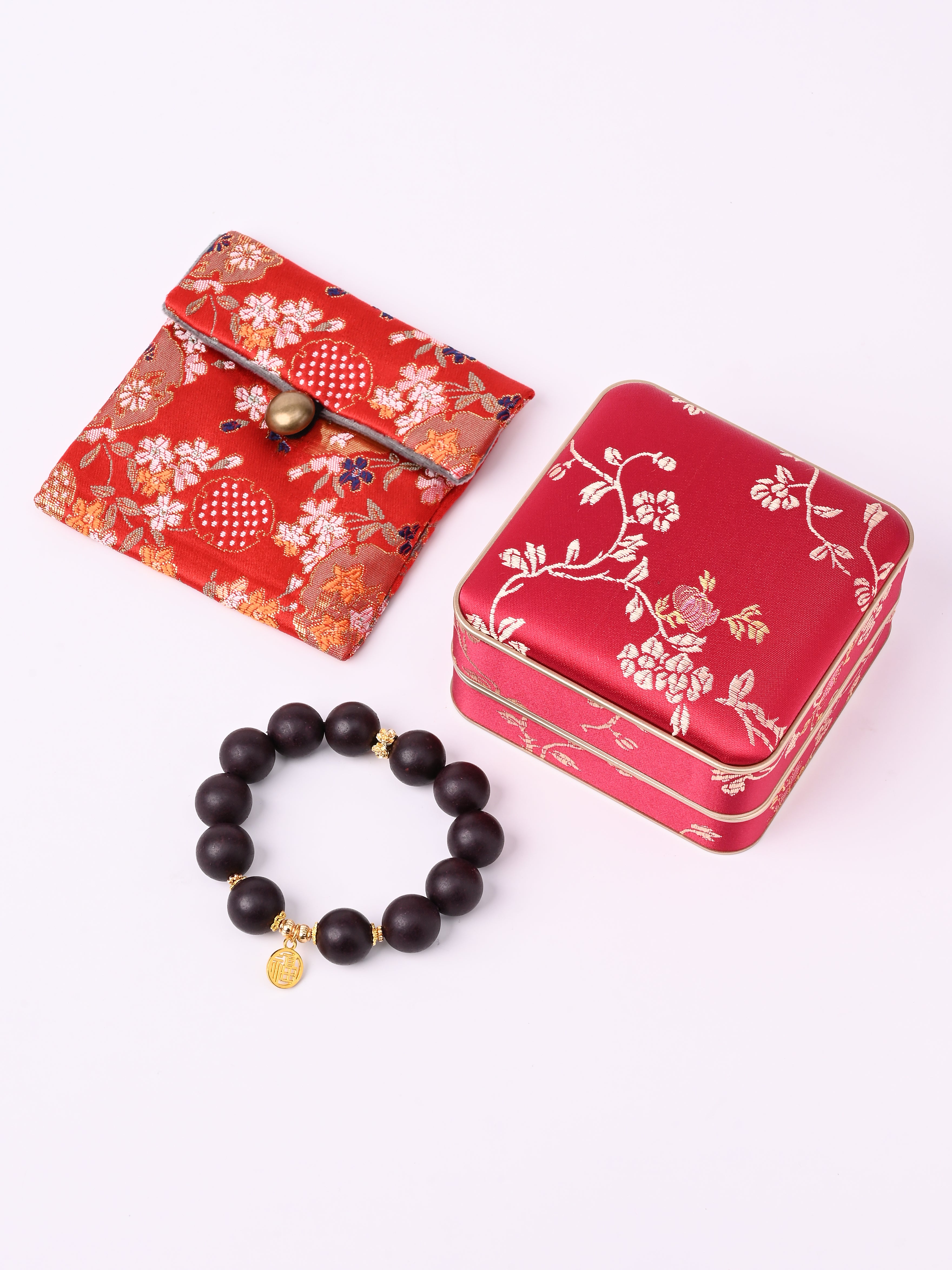 Lady of the Night Rose 1.5cm— Heritage Herbal Incense Bead Bracelet