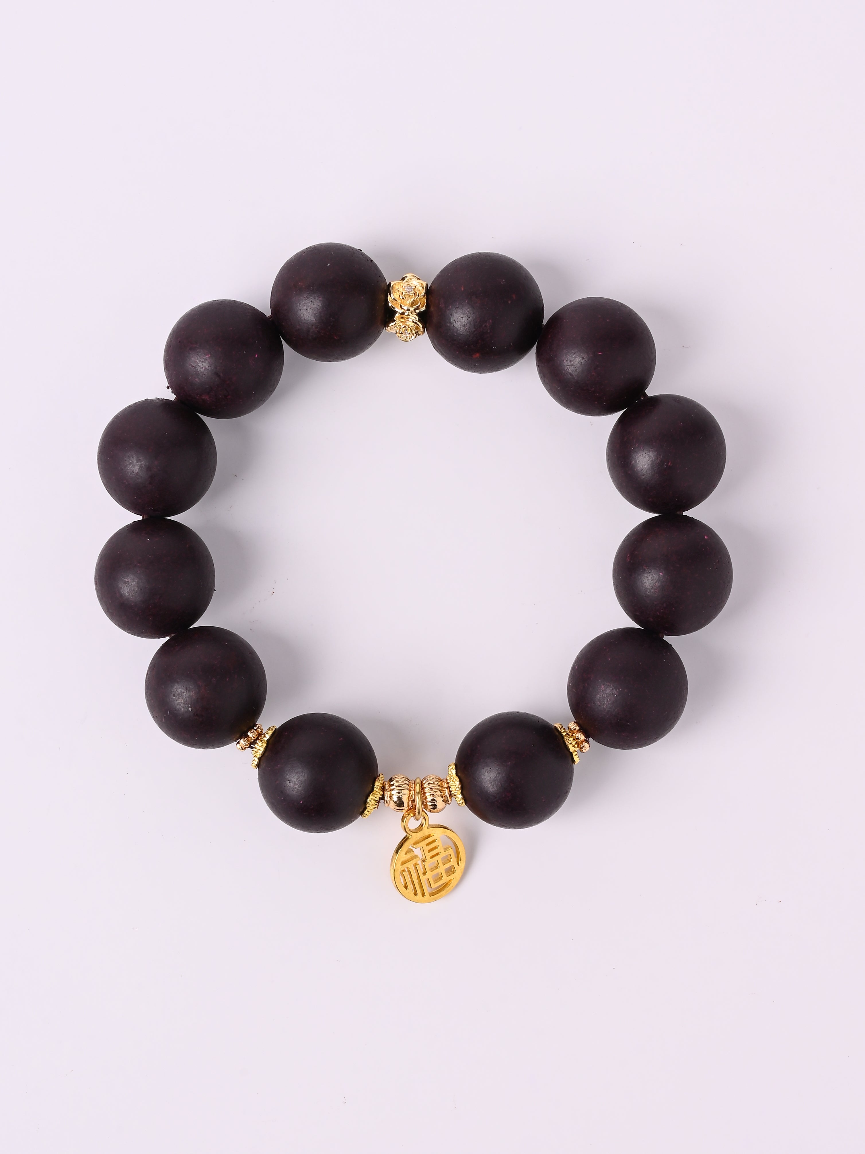 Lady of the Night Rose 1.5cm— Heritage Herbal Incense Bead Bracelet