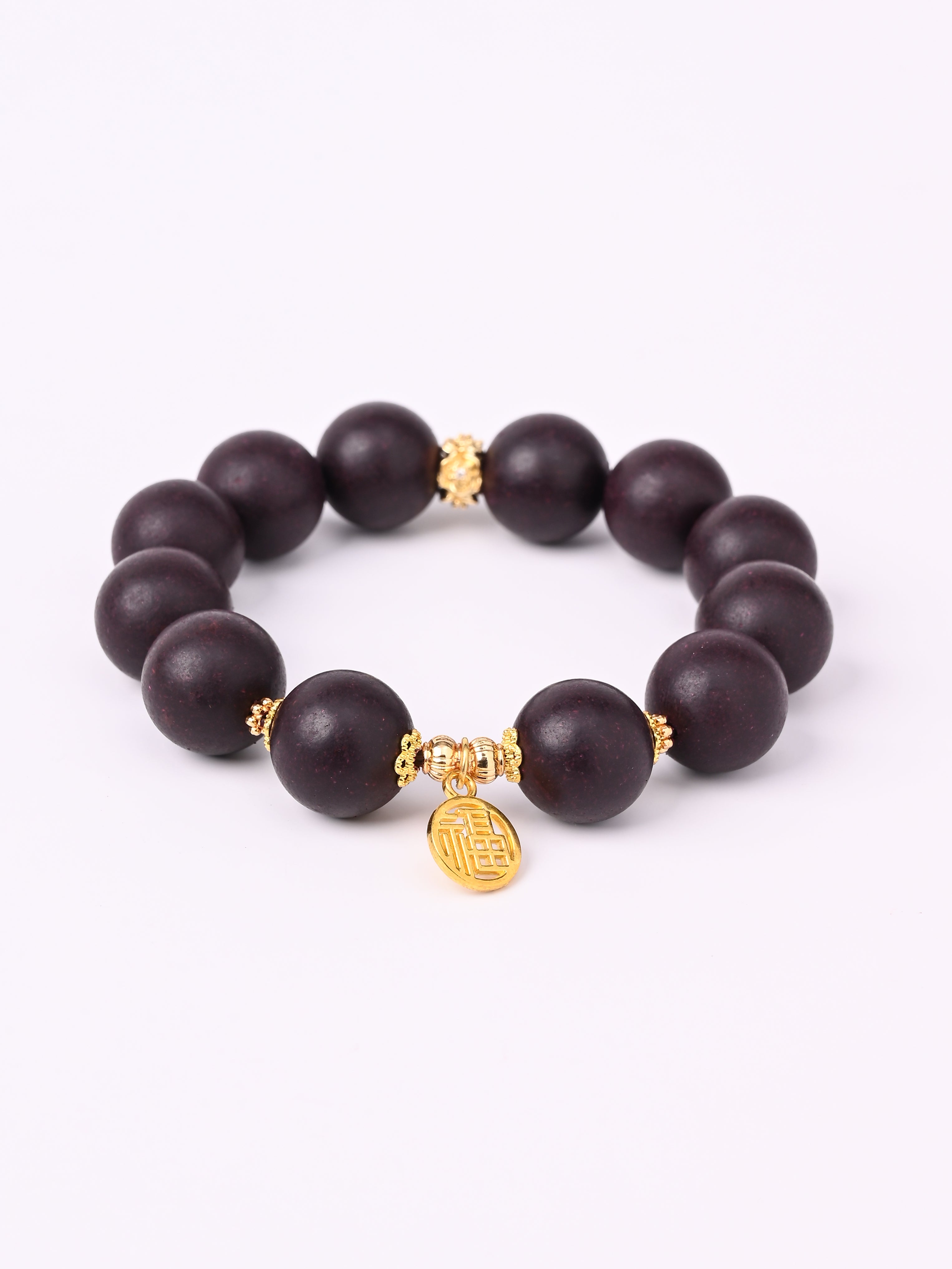 Lady of the Night Rose 1.5cm— Heritage Herbal Incense Bead Bracelet